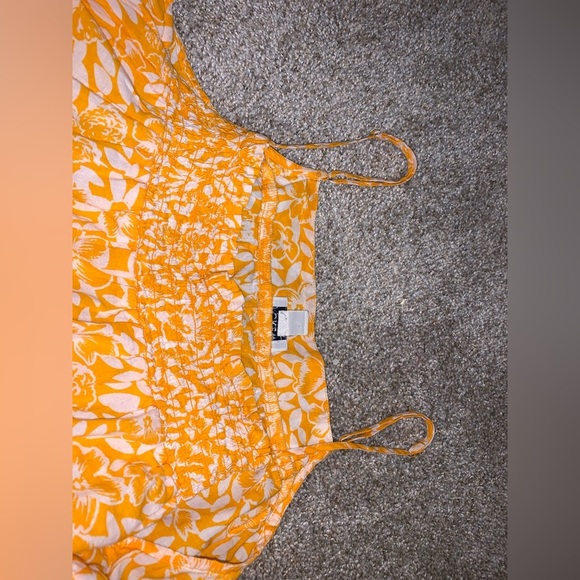 J.Crew Factory Floral ruffle dress size large - Picture 2 of 4